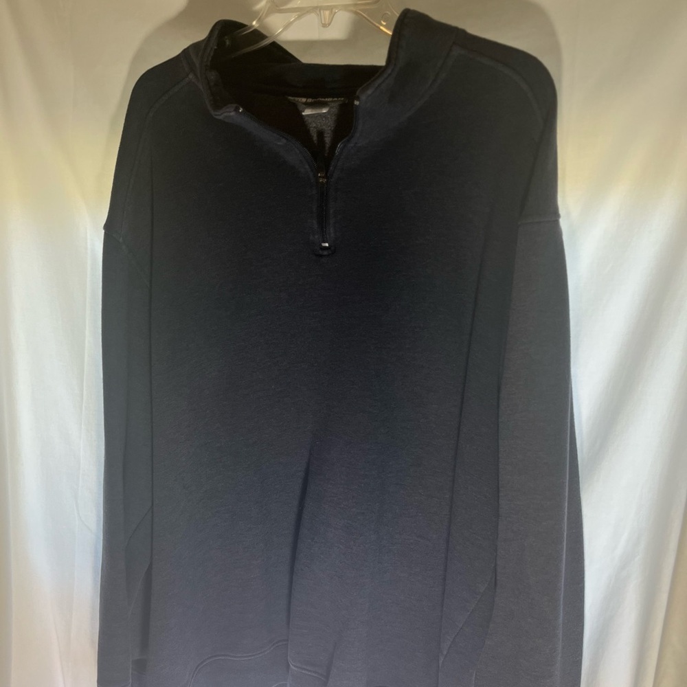 Boombah 3XL Dark Blue Fleece Pullover 1/4 Zipper